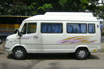 12 Seater Tempo Traveller Rental