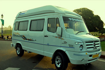 9 Seater Tempo Traveller Rental